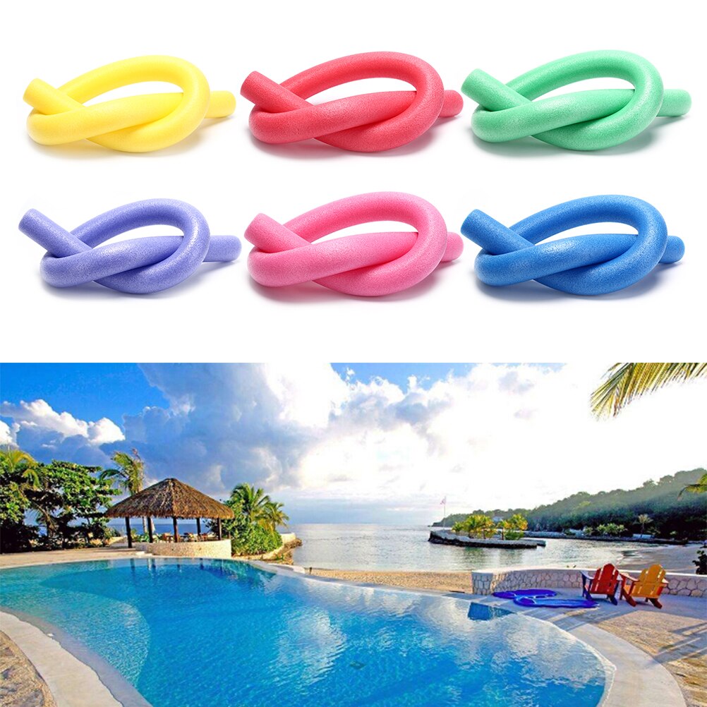hollow Flexible Swimming Swim Pool Water Float Aid Woggle Noodles Useful for Children Over 5 Years Old and Adult