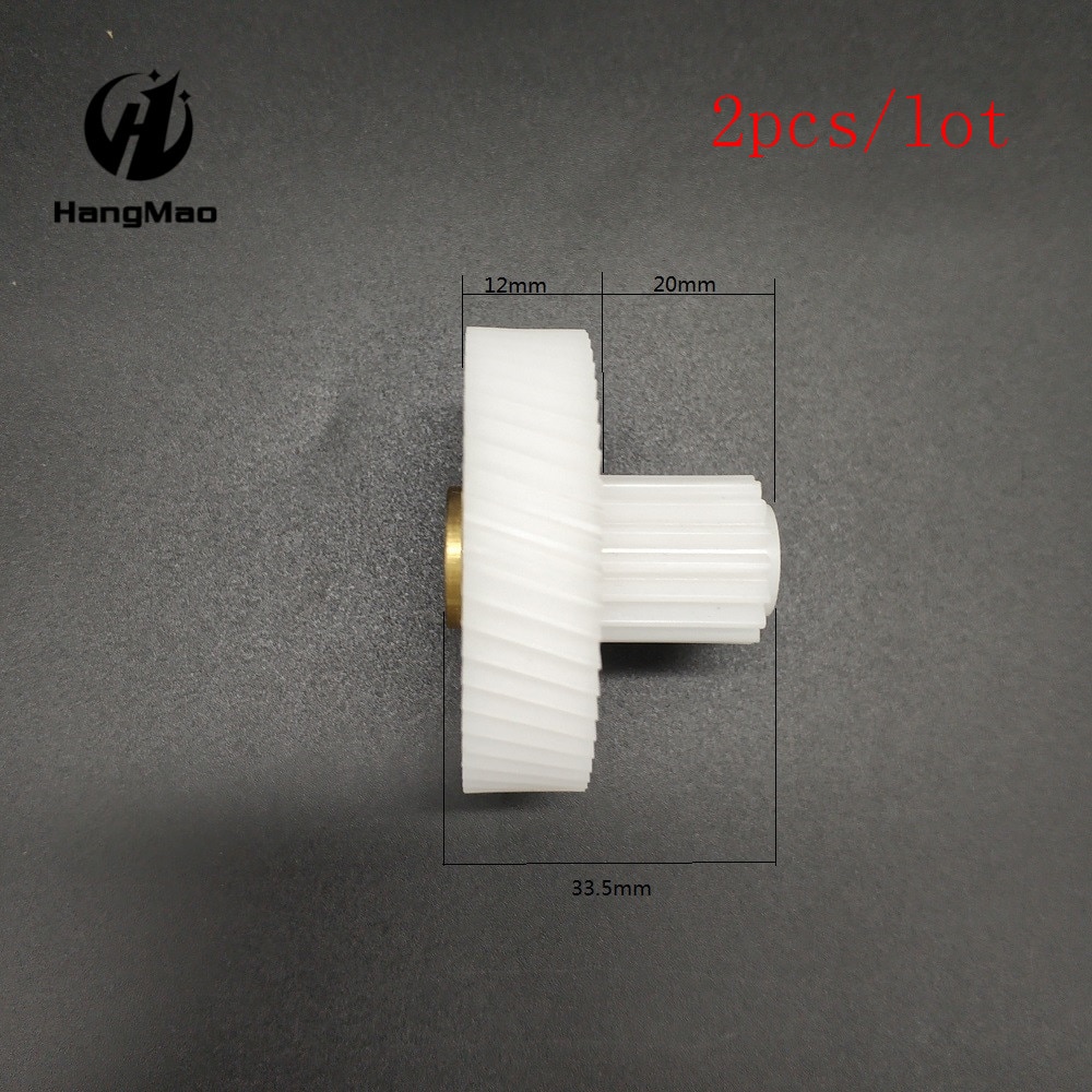 2pcs/lot Meat Grinder Parts Plastic Gear Parts for Meat Grinder MG-2501-18-3 fit Elenberg