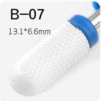 White 1 Pc Silicon Carbide Nail Drill Bits Flexible Polisher Manicure Machine Nail Accessories Electric Nail File Pedicure Tool: G-C-B07