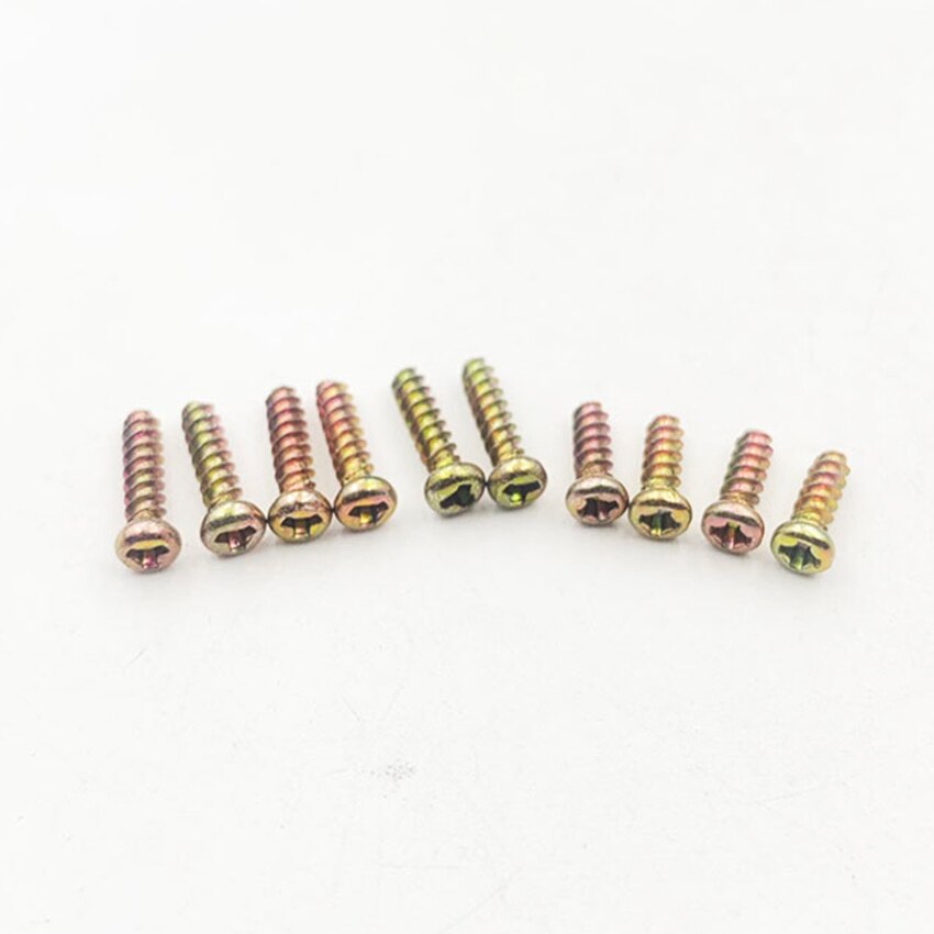 JCD Tri-Wing Screws For Game Boy Advance / Color Y Cross Screws Kit For GBA GBC Shell Housing Screws W/ Screwdriver Tool