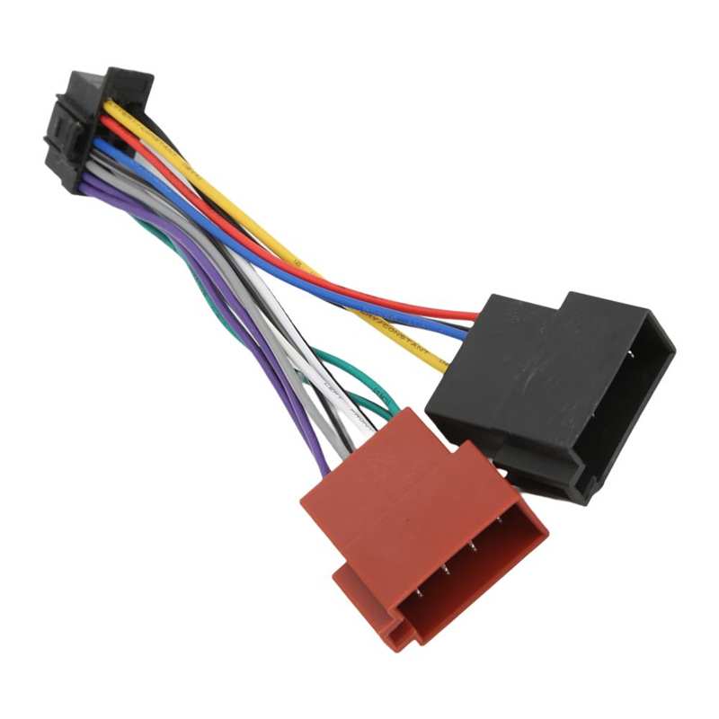 ISO Radio Harness Adapter Good Performance Radio ISO Harness Connector for Stereo