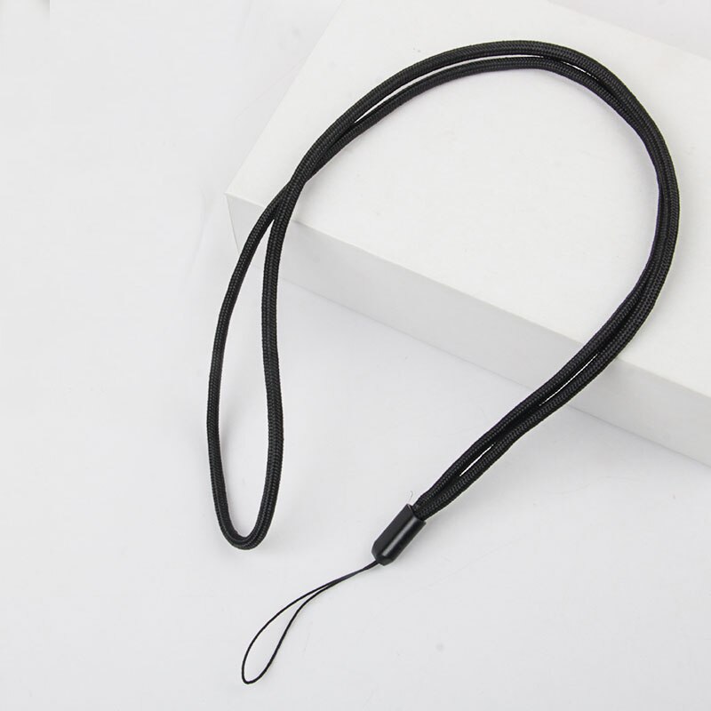 50-500 STUKS lange Nylon Lanyard Mobiele Telefoon Opknoping Strap Mobiele Telefoon Datachable Hals Bandjes Flexibele Sling Ketting Touw