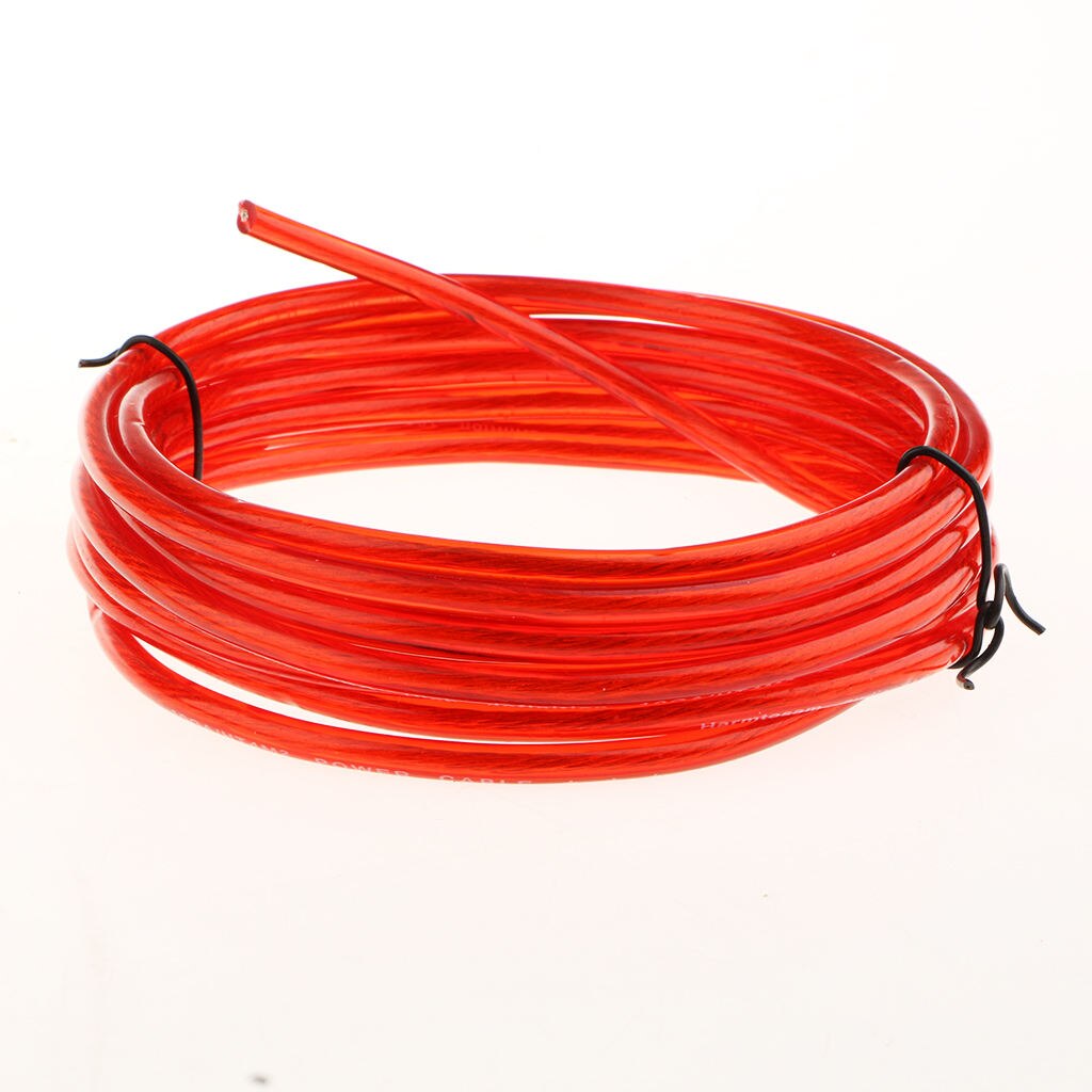 Car Amplifier Wiring Kit Audio Subwoofer Sub Power AMP RCA Cable AGU FUSE