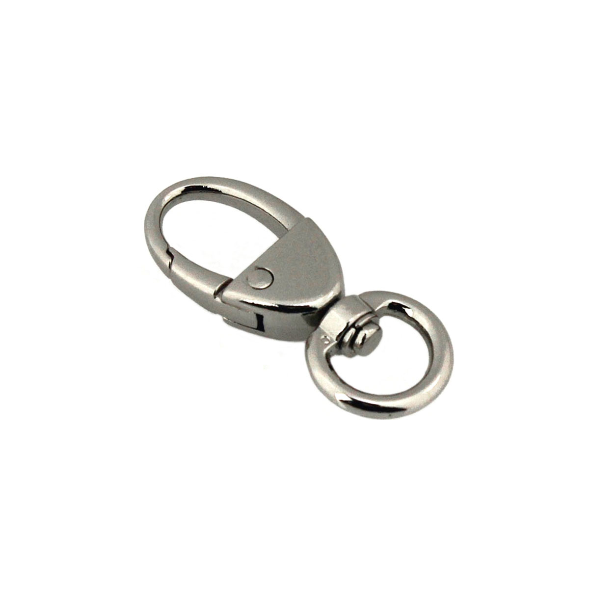 1pcs Metal Style Swivel O-ring Eye Snap Hook Trigger Clasps Clips for DIY Leather Craft Bag Strap Belt Webbing Keychain 12mm: Antique Brass