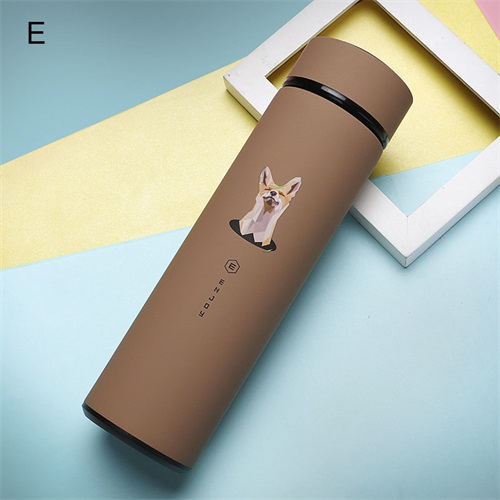 Zoobe termos de doble pared de acero inoxidable, termos, taza, café, té, leche, de Viaje Taza, termo, botella: E