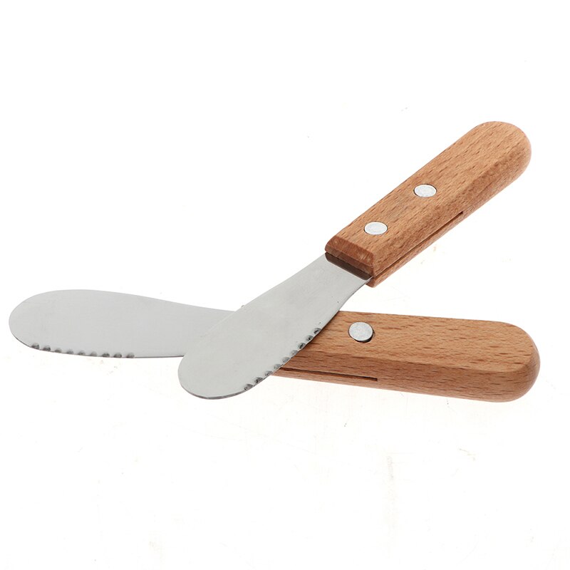 2pcs Cheese Slicer Knife Cutter Safety Kitchen Tool Accessories Stainless Steel Cheese Butter Spatula Child Kid Sandwich