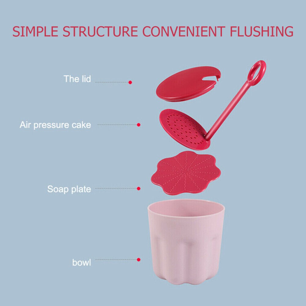 Foam Maker Facial Cleanser Bubbler Cup Shower Gel Shampoo Manual Foamer Body Wash Foamer for Face Clean Tool