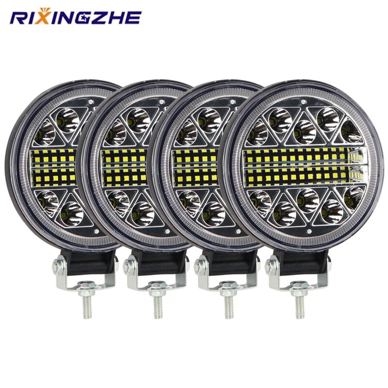 2PCS 12V 54W Work Light led bar LED lightbar 3030 LED 18SMD for Truck Tractor SUV 4x4 Car Led Headlights Lighting Spot work bar