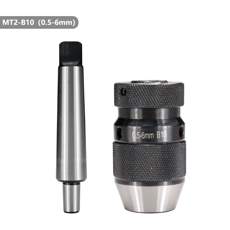 Xcan nyckelfri borrchuck  b10 b12 b16 b18 b22 med  mt2 morse tapper skaft cnc borrmaskin borrchuck: Mt2 b10-(0.5-6mm)