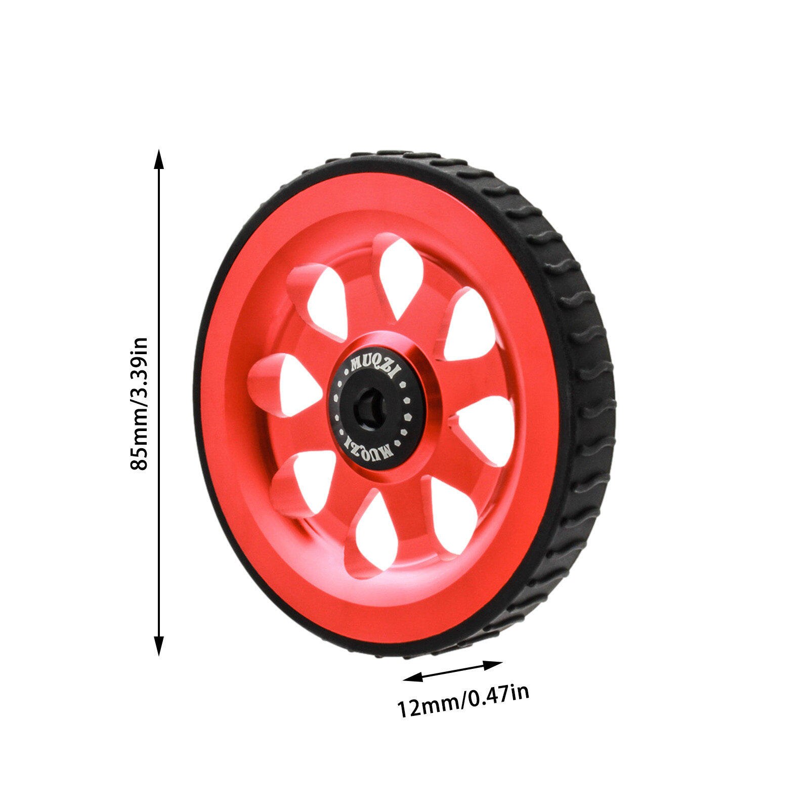 7pcs/set Folding Bicycle Easy Push Wheels Aluminum CNC Bike Easywheel Rear Cargo Rack Extension Rod Telescopic Bar Extender