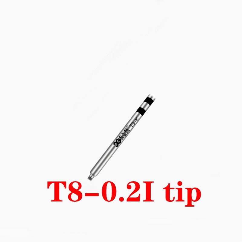 CXG 968 Mini Portable Soldering Iron Intelligent Adjustable Constant Temperature Sleep Function LED Display Portable Weld Tool: T8-0.2I