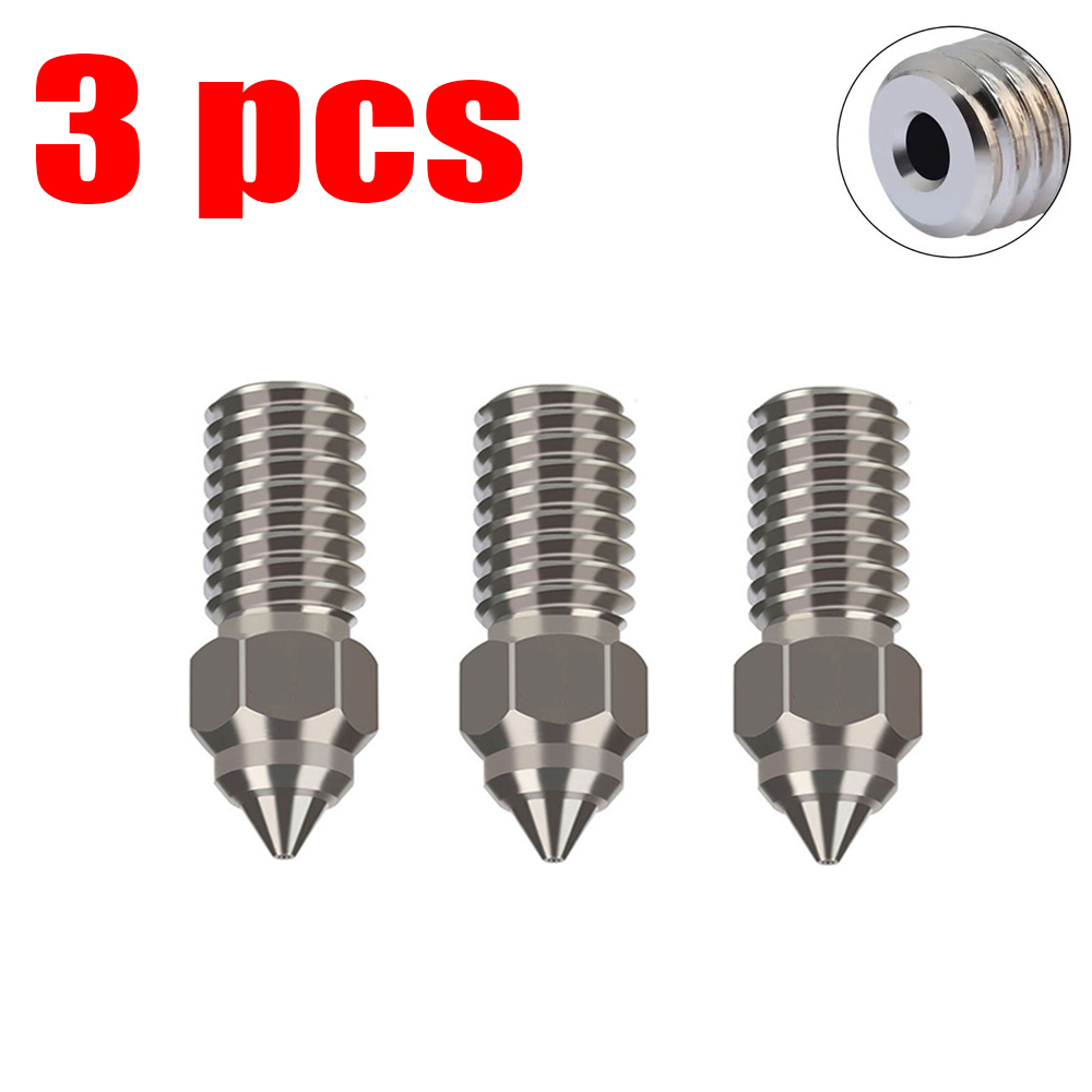 Nozzle For ELEGOO Neptune 4 Nozzle For Elegoo Neptune 4 pro Nozzles Brass Stainless Steel Hardened 0.2 0.4 0.6 0.8 1.0mm: 2.25mm / Yellow