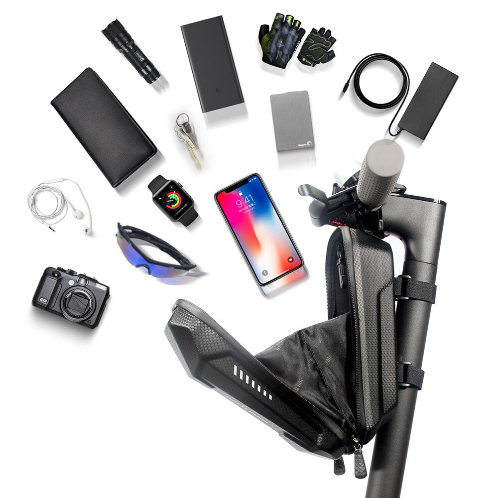 Bolsa frontal con asa para patinete eléctrico Xiaomi M365, bolsa para colgar en la cabeza, impermeable