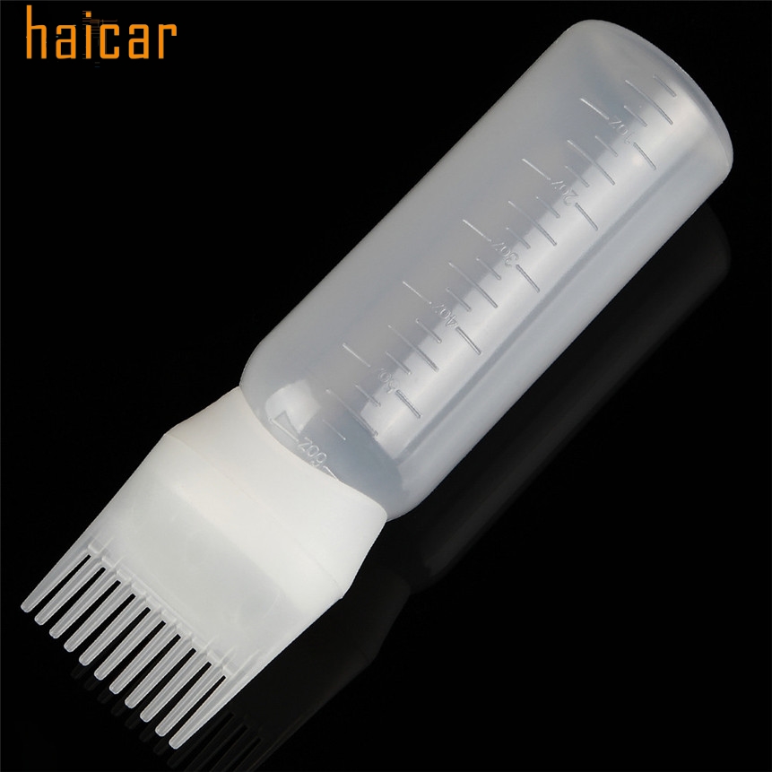 Bote aplicador de tinte para el cabello 1 unidad dispensado de coloración del cabello en salón teñido con cepillo 170613