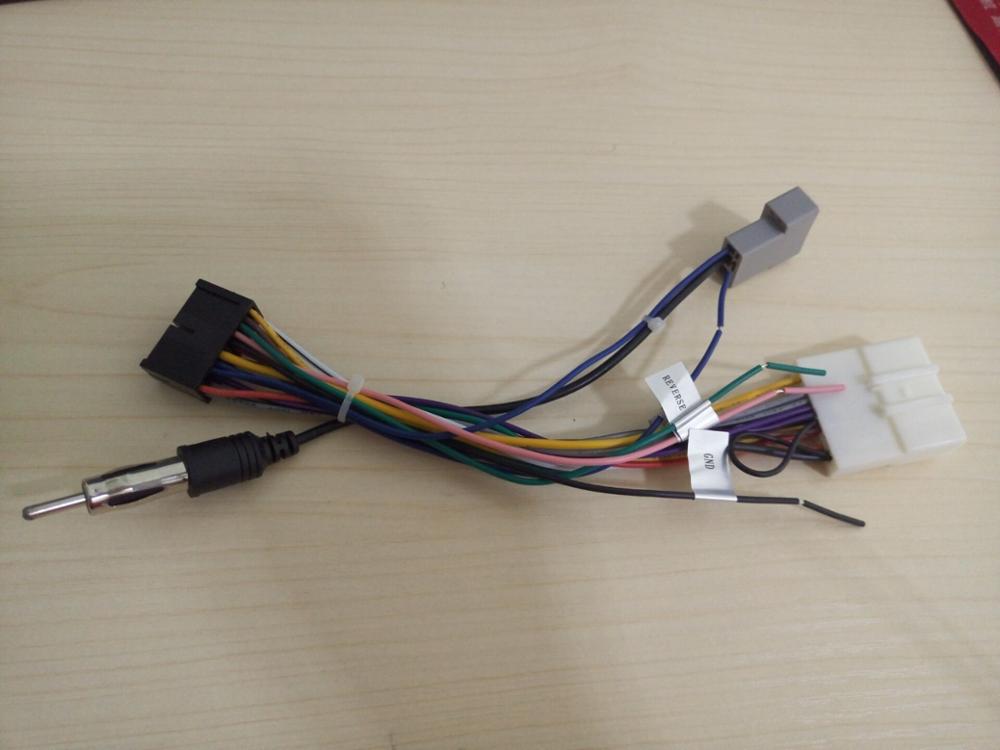 Car Stereo Radio Player ISO Wiring Harness Connector for Nissan cars