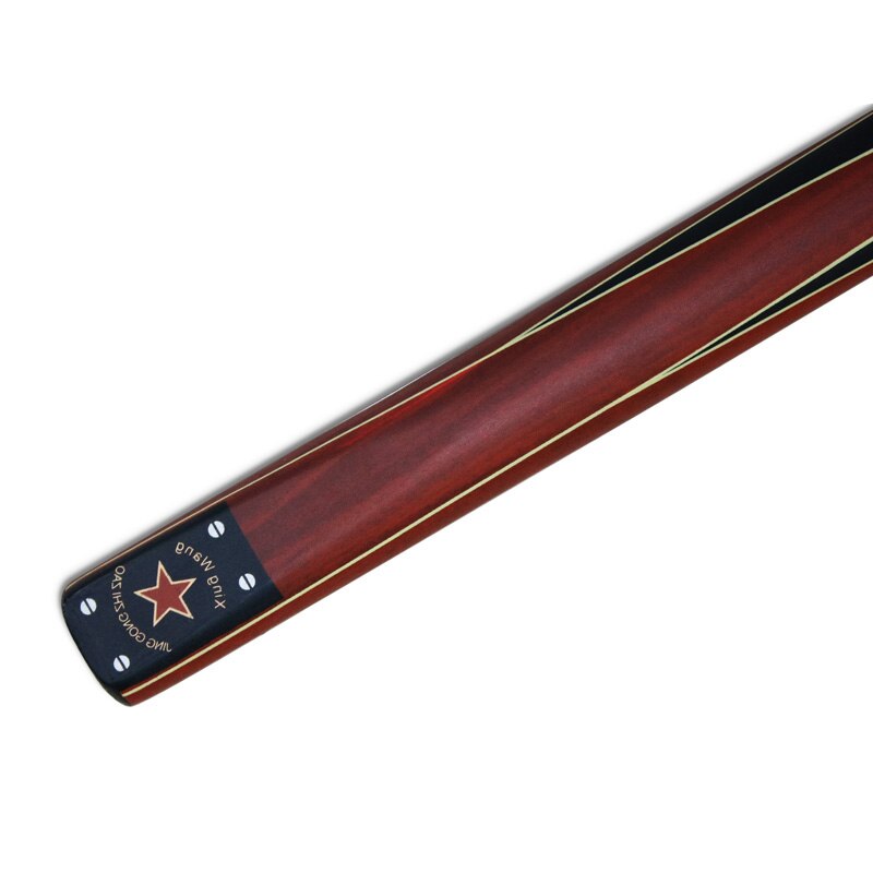 3/4-pc ash wood snooker cue, 9/10/mm tip, 17-20oz