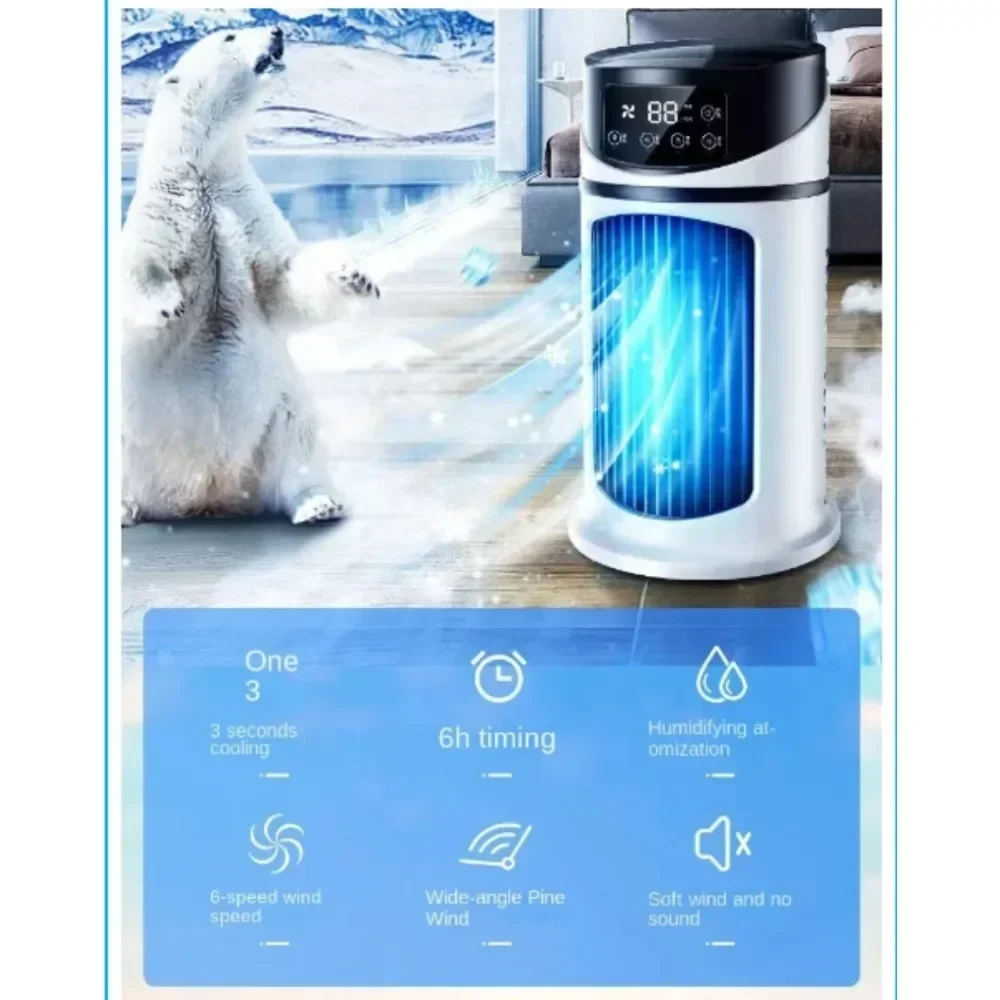 Lüfter tragbare Kalt klimaanlage multifunktion aler luftgekühlter Lüfter Verdunstung kleiner Luftkühler Klimaanlage Ventilator
