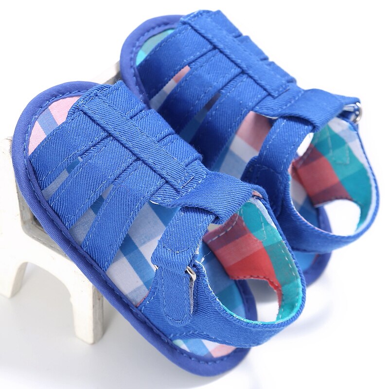 Prewalkers Summer Baby Casual sandalo 2021 trapunta e bambini traspiranti per neonati 0-18 mesi: blue / 0-6 mesi