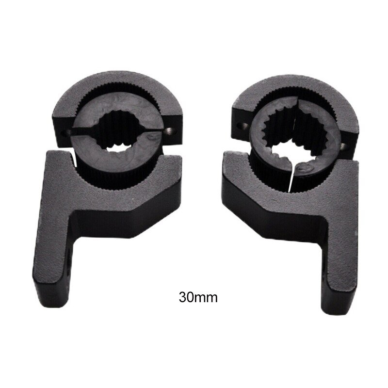 2pcs Light Braket Universal LED Work Bracket Holders Spot/floodlight Auxiliary Mount Bracket for Off-road vehicles Trucks boats: 30mm