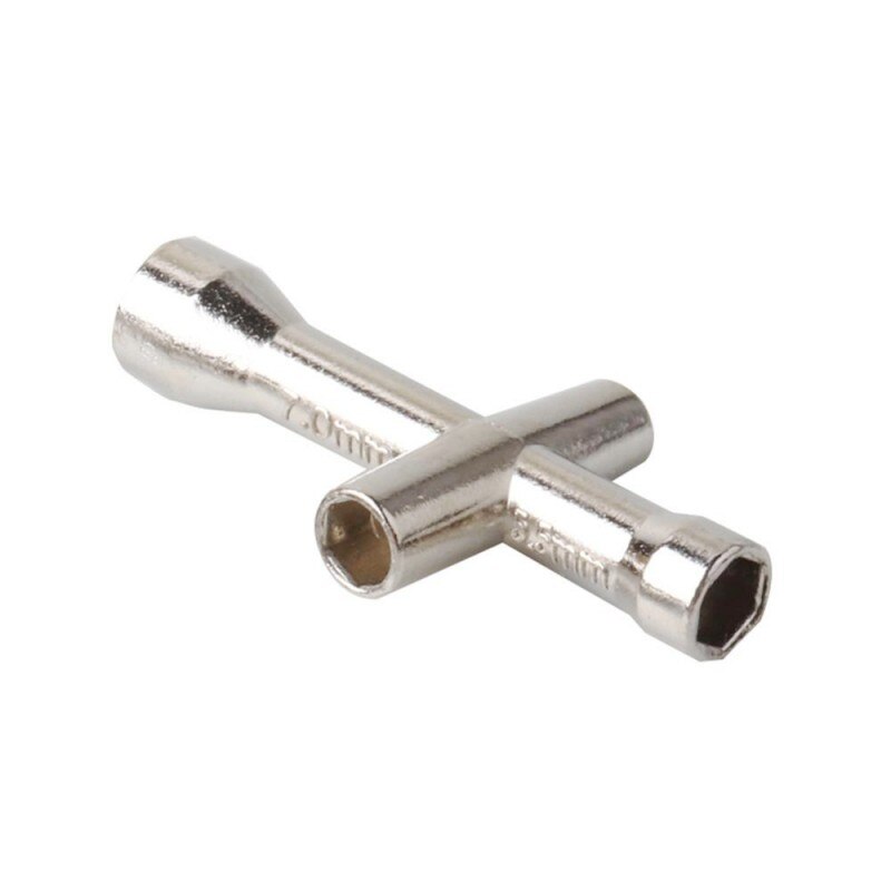 Model tool metal M4 M5 M5.5 M7mm Screw Nut Hexagonal small cross wrench socket for removing tire nuts