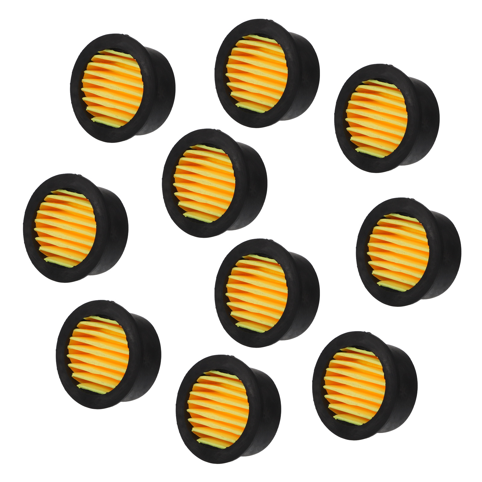 10 stuks luchtfilterelementen luchtcompressor filter filter uitlaat filter luchtinlaatfilter pneumatische onderdelen hardware