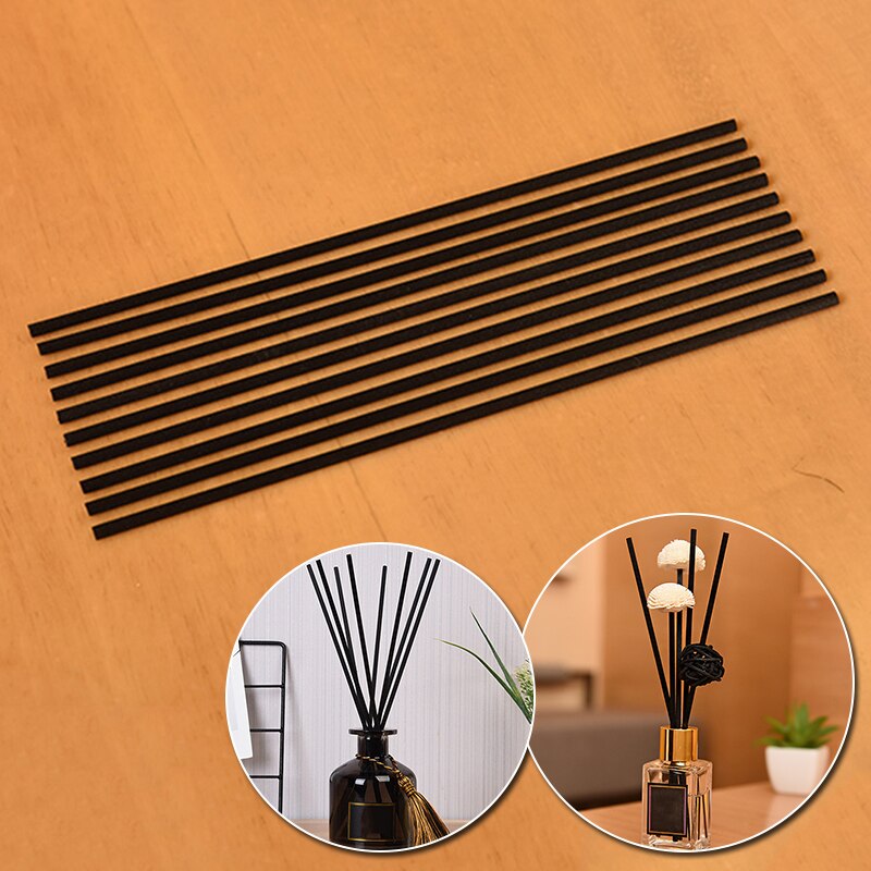 10pcs 3mm Reed Diffuser Replacement Stick DIY Handmade Home Decor Extra Thick Rattan Reed Oil Diffuser Refill Sticks