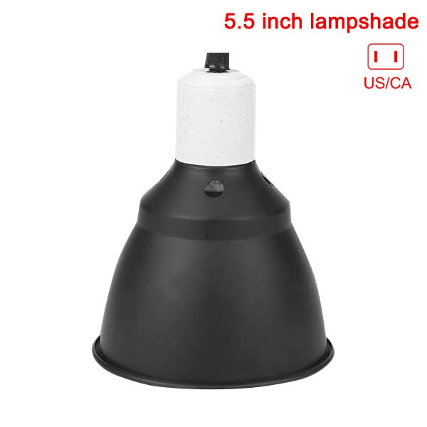 Reptile Lamp Stand Heating Lamp Holder Adjustable Telescopic Metal Light Hanger Holder: us5.5 inch lampshade