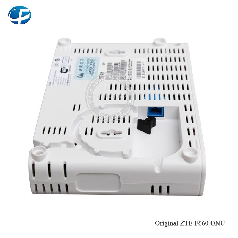 Brand ZTE F660 V8 5DBI GPON ONU With 1GE+3FE Port +1voice+WIFI ONT , English Interface