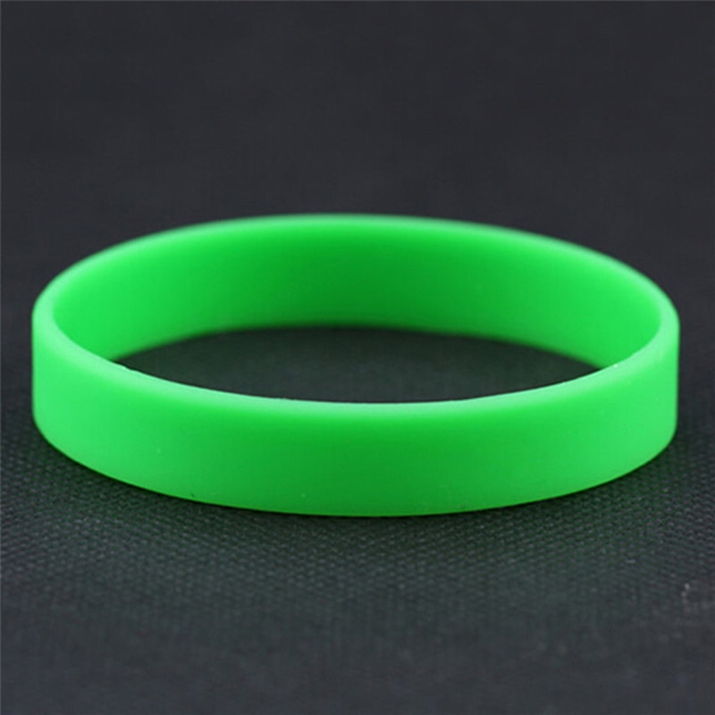 Pulseira de borracha de silicone pulseira de pulso flexível pulseira de punho esportes casual pulseira de silicone de fitness pulseira feminina masculina: 08