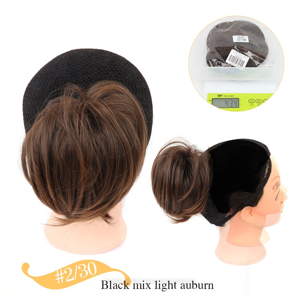 Extension de cheveux tousleo pour femmes | Extension de cheveux, queue de cheval avec bande de caoutchouc élastique, pour chignon: 2I30