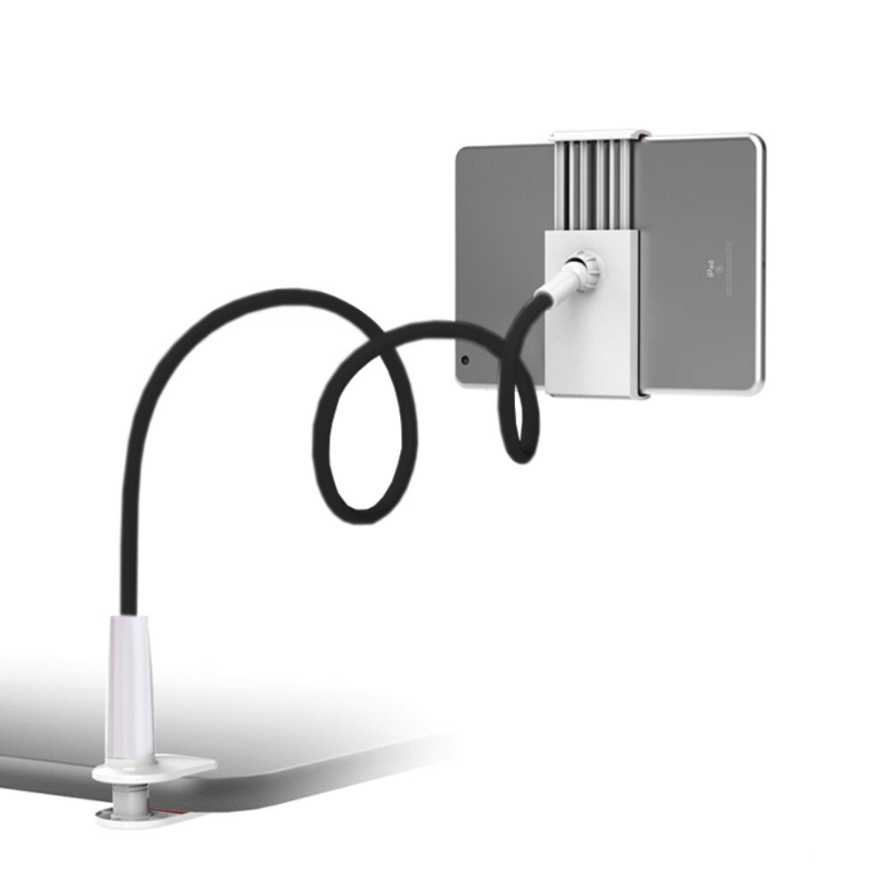 Universal Long Arm Tablet Stand Holder For Samsung Ipad Air Mini Huawei Xiaomi Mipad 4.0 To 11 inch Phone Tablet Stand Holder: black