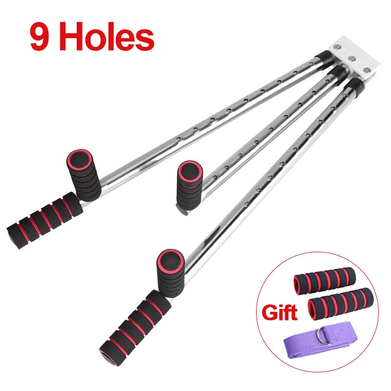 3 Bar Leg Stretcher Portable Leg Split Extension Machine for Yoga Gymnastics Ballet Leg Stretching Flexibility Exercise Stretche: 9 Holes