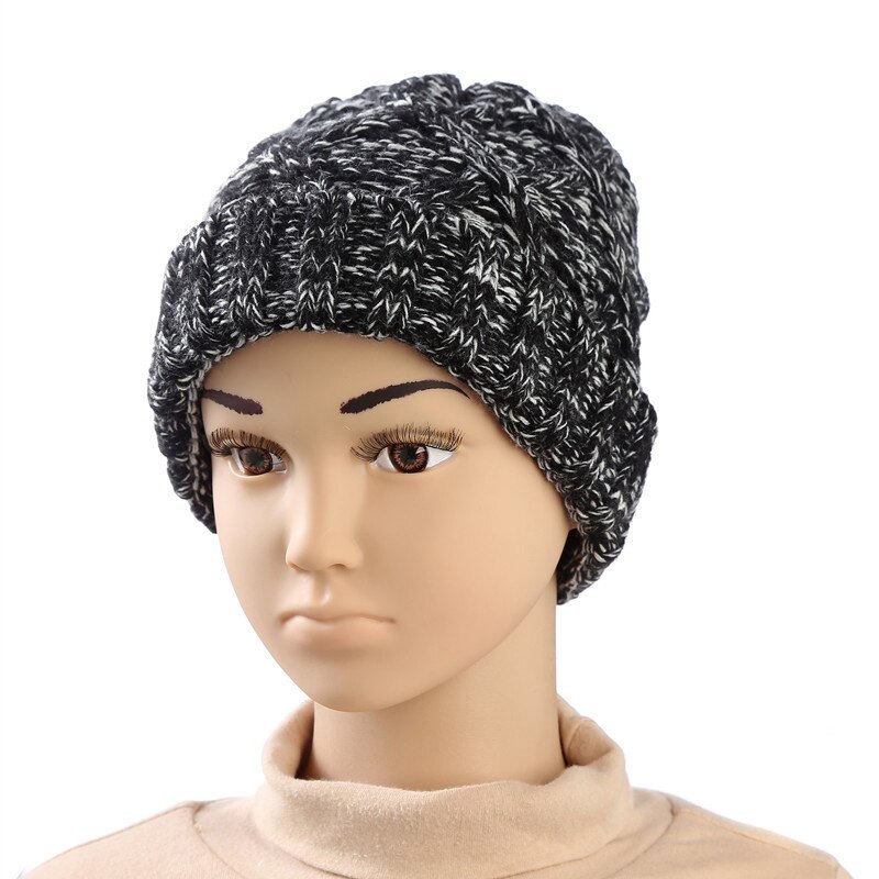 Bufandas calientes de invierno para bebés y sombreros para niños, además de terciopelo Think Knitting Hat gorros con bufanda para niñas gorras para niños sombreros para niños bufanda Cap