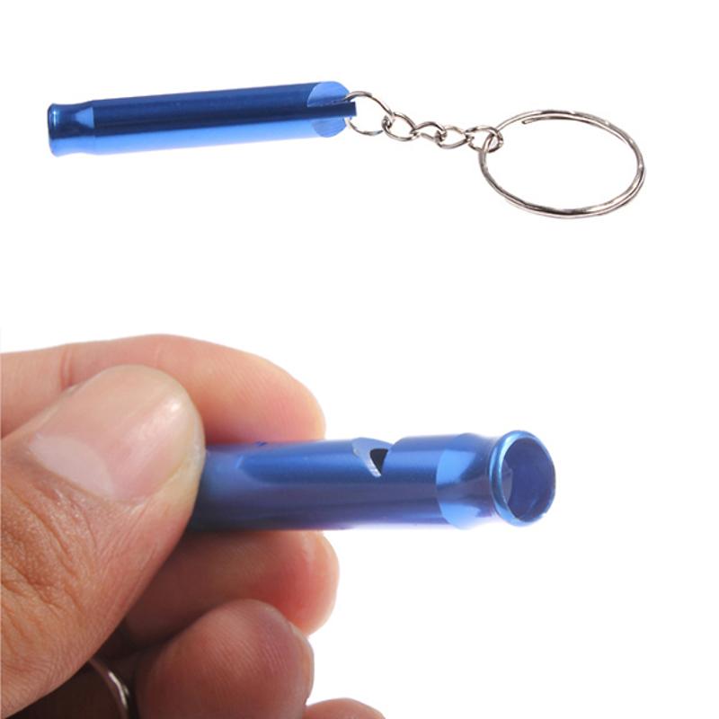 Llavero colgante con silbato para perro, mascota de bolsillo, Entrenamiento de mascotas, flauta ajustable, silbato para perro, sonido de Mascota de bolsillo, accesorios de Metal