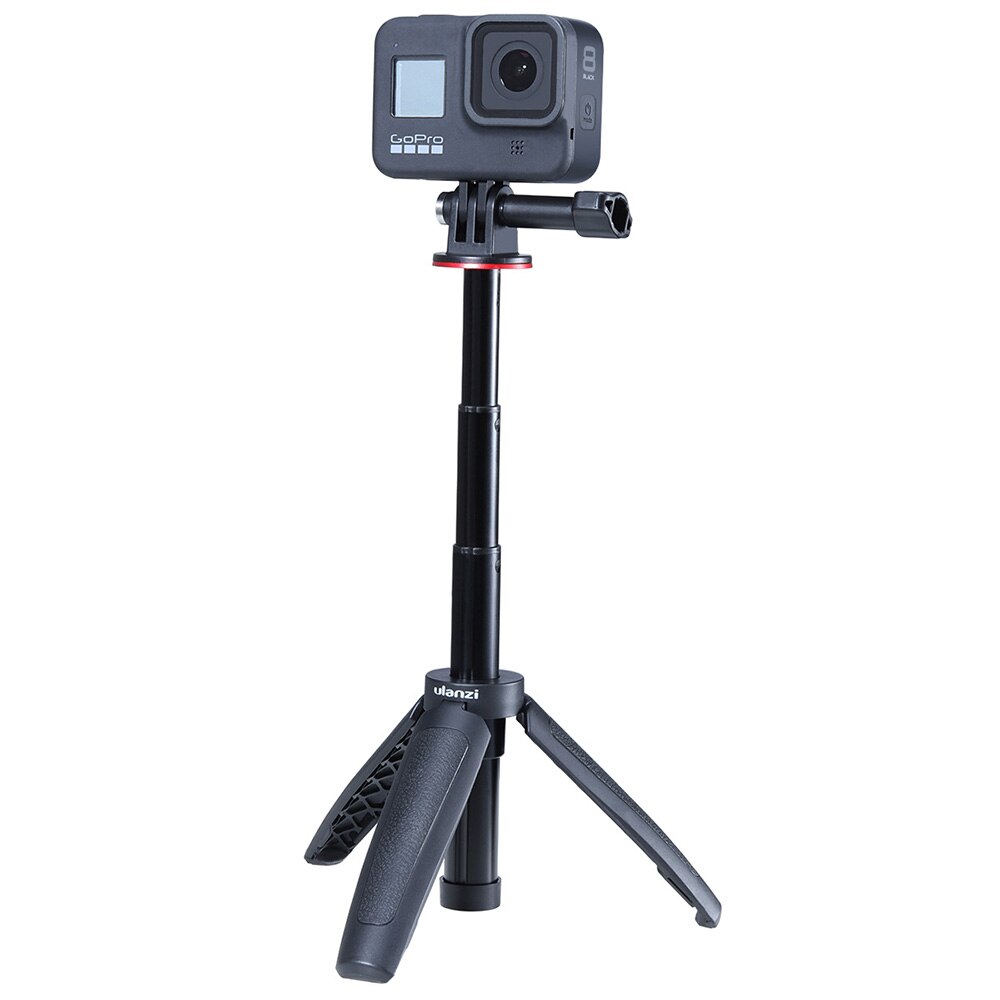 Go pro 9 vlog mini stativ bærbart håndtak for gopro hero 8 7 6 black session osmo action camera handle sports camera extender
