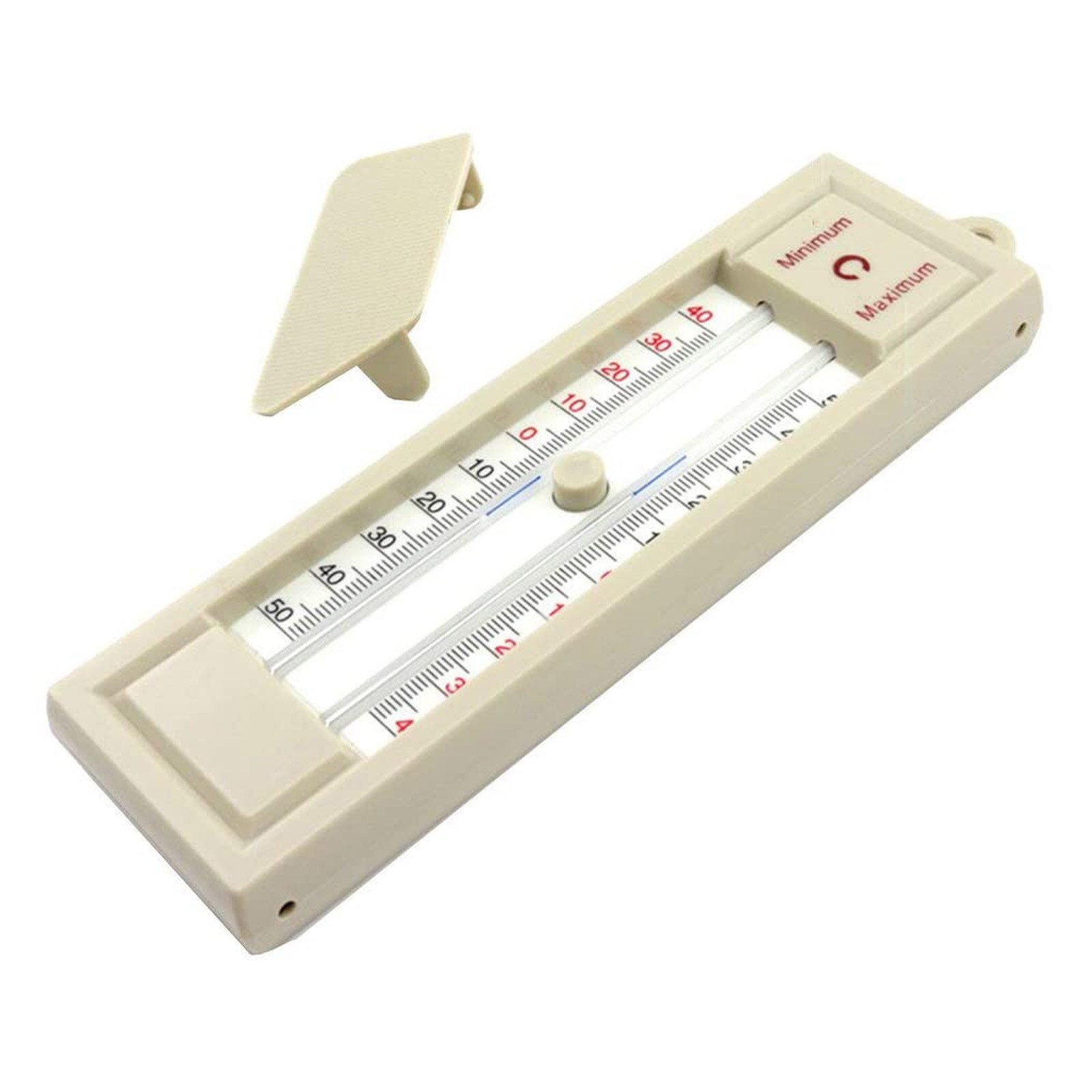 40# Maximum & Minimum Thermometer - Indoor Outdoor Garden Greenhouse Wall Temperature Monitor -40 to 50C / -40 to 120F