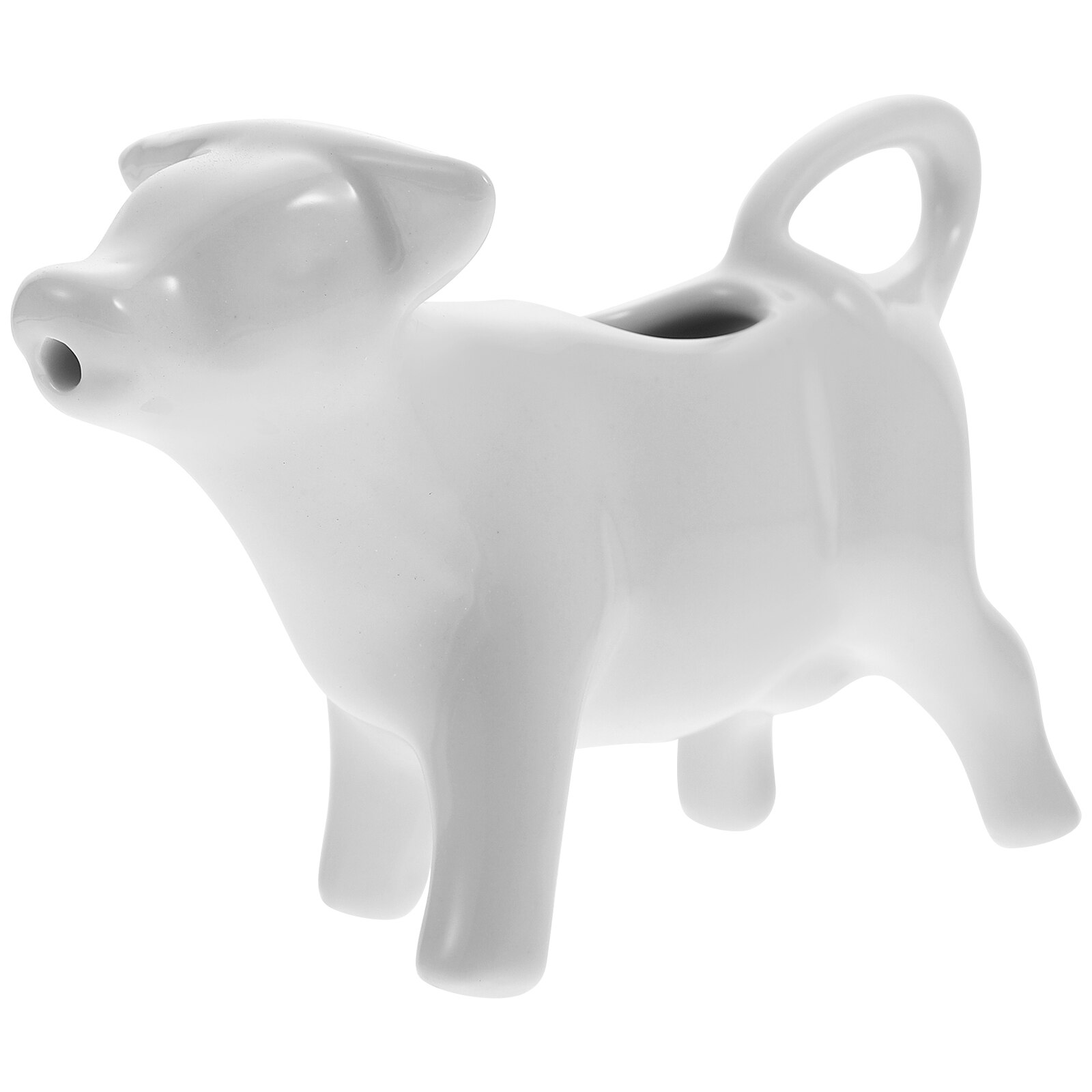 Ceramic Pitcher Jug Coffee Sugar Cup Animal Shaped Coffee Jar: Default Title