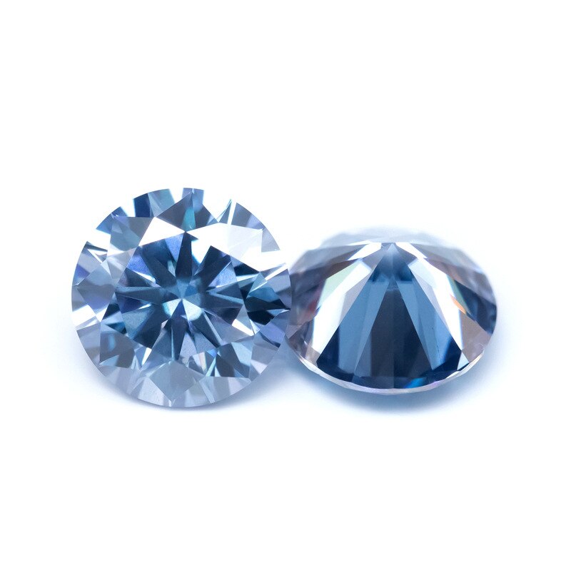 Pendente punto luce con brillante in Moissanite 1ct Halo Sun | Diamonds