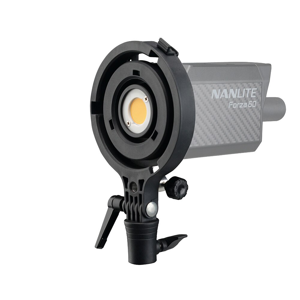 Adaptateur Bowens pour nananguang Nanlite Forza, lumière LED 60w, accessoires de support Bowens