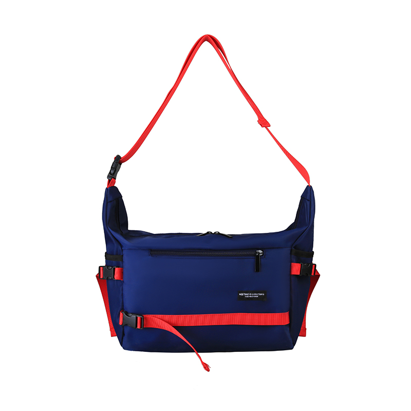 Nylon sacs de messager sacoche sac d'école pour adolescent garçons grand sac à bandoulière antivol sac à bandoulière mochilas escolar: Navy