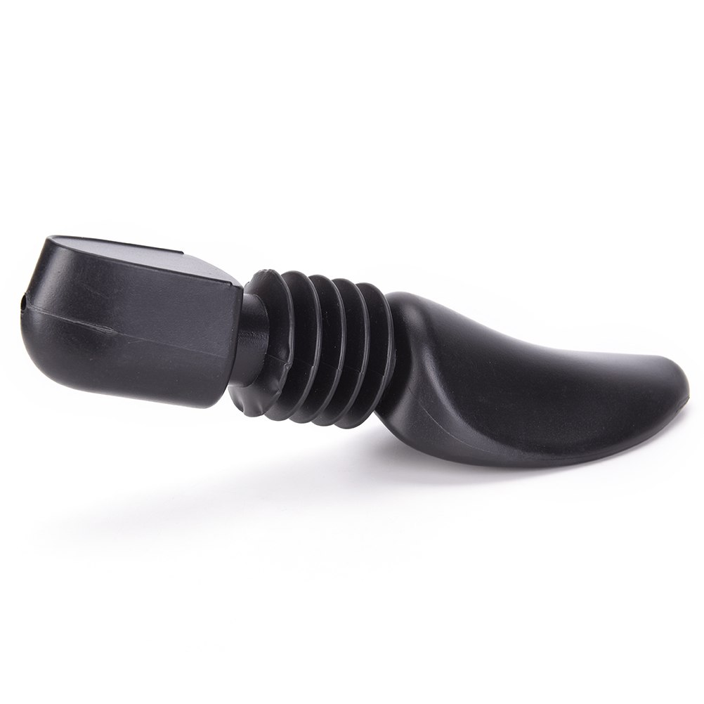 1Pair Spring Shoe Tree Stretcher Boot Holder Shaper Automatic Support For Men/Women Black Plastic Shoes Tree Stretcher