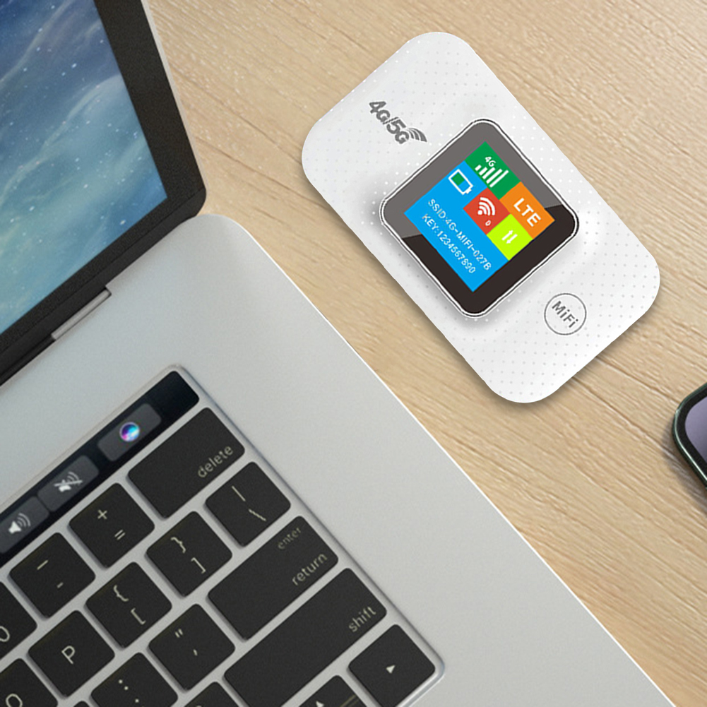 4G LTE Portable WiFi Hotspot 3000mAh 150Mbps Pocket Mobile Hotspot Support 8 To 10 Users with Sim Card Slot Modem Router Type-C