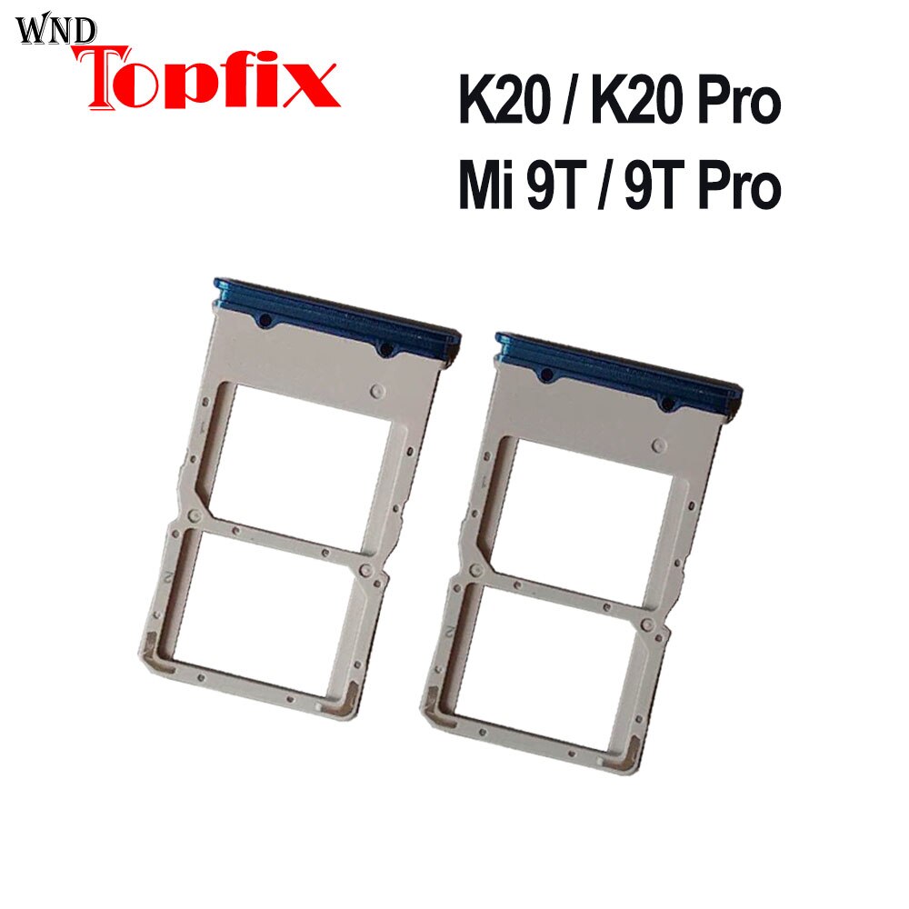 Voor Xiaomi Mi 9T Pro Sim-kaart Houder Lade Sim-kaart Lade Houder Slot Adapter Voor Redmi K20 Pro sim Crad Lade
