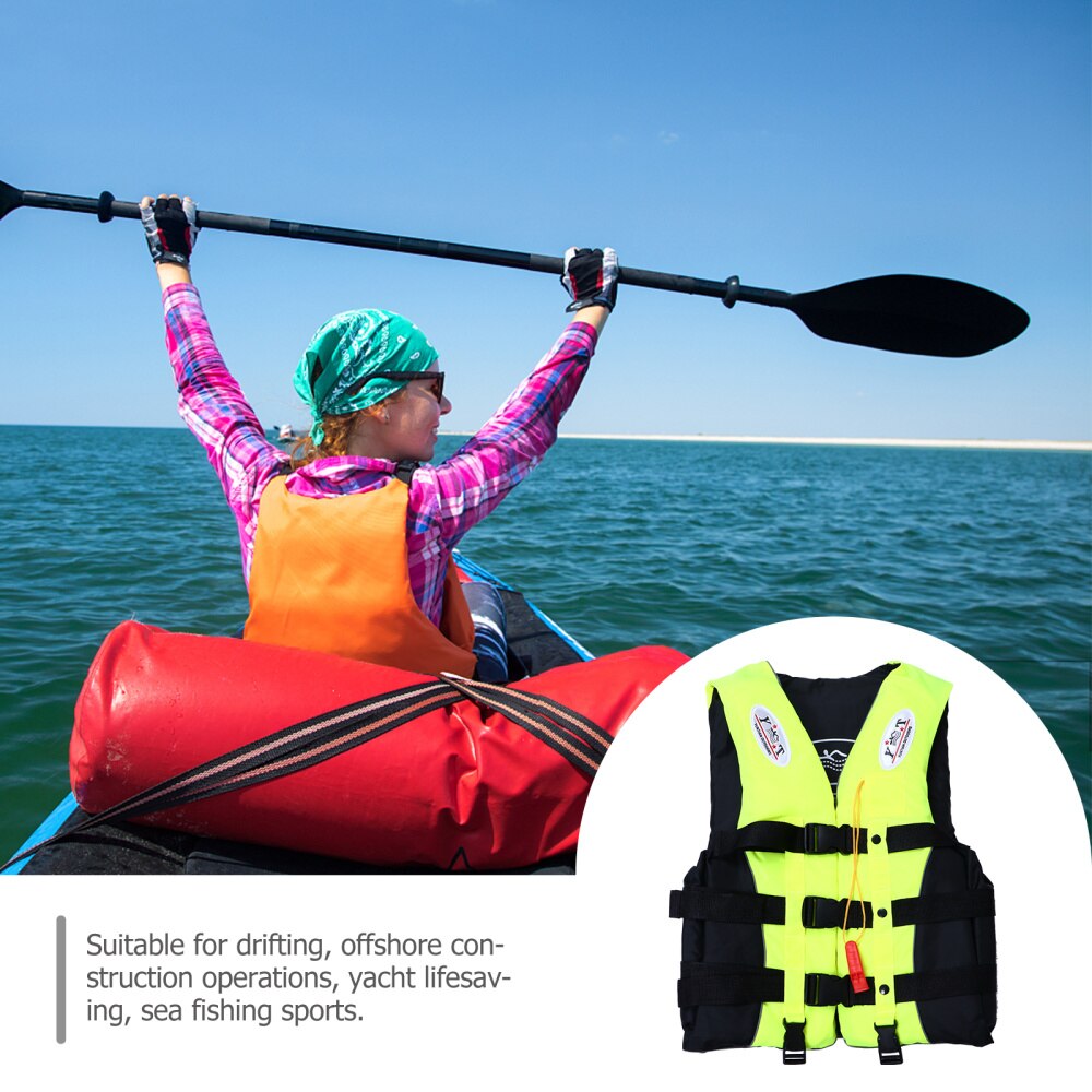 1Pc Breathable Life Vest Floating Life Vest for for Fishing Boating Swimming