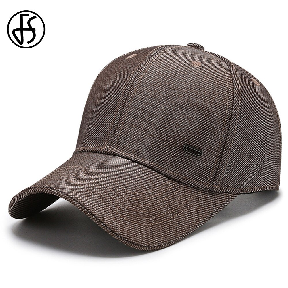 Fs 2022 Zomer Bruin Baseball Caps Voor Vrouwen Volwassen Mannen Cap Ademend Outdoor Sport Katoen Golf Hoed Pet