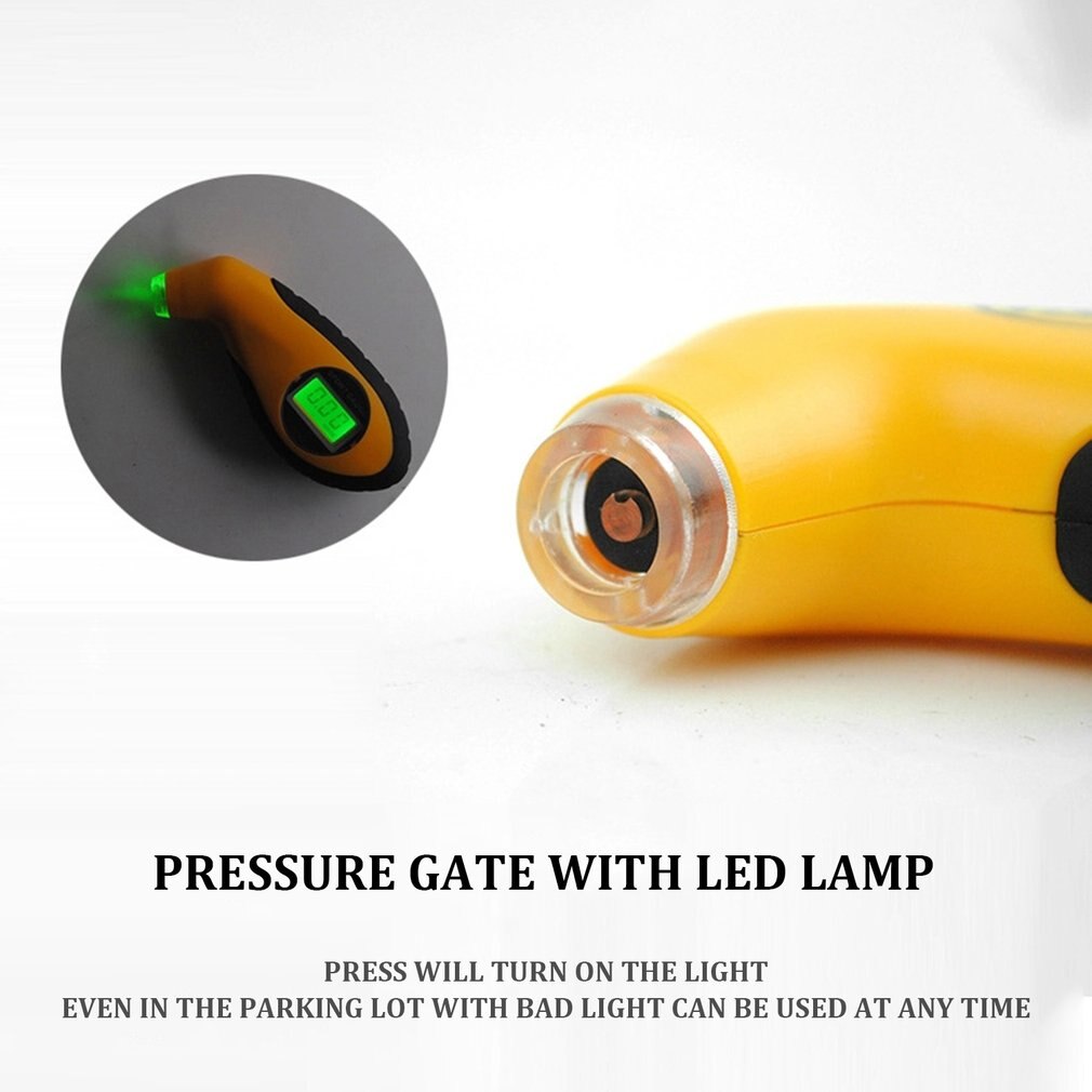 Digital Tire Pressure Gauge Car Bike Truck Auto Air PSI Meter Tester Tyre Gauge LCD Tester Measuring