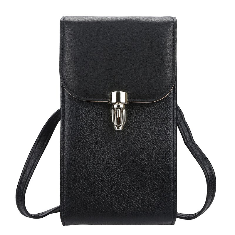 bolsos de mensajero para mujer, bolsos pequeños de verano para mujer, bolsos de bolsillo para teléfono de para mujer, bolsos pequeños de para niña: Black