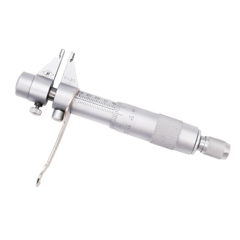 FGHGF 5-30mm Innen Durchmesser Mikrometer Zentimeter Karte Schraube Messgerät Spirale Mikrometer Für Sauerei Werkzeuge
