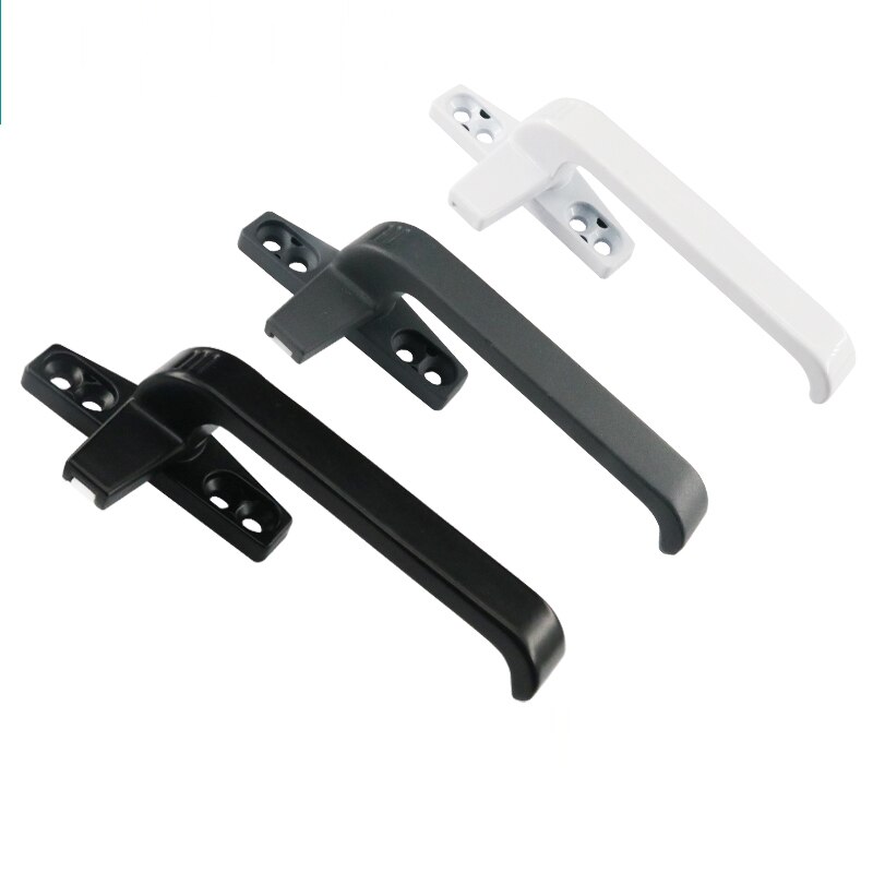 1 st förtjockad aluminiumlegering glasdörr fönsterhandtag spärrlås extrapolera fönsterlås
