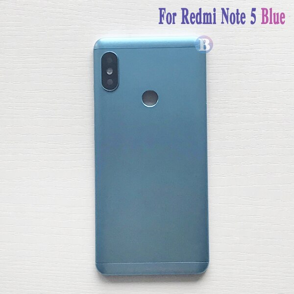 Back Cover For Xiaomi Redmi Note 5 / Note 5 Pro Housing Battery Cover Door Rear Cover Chassis Frame: Blue